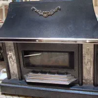 بخاری بزرگ شومینه ۱۲تومن بخاری شومینه کوچک ۴تومن