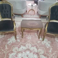 مبل ۹ نفره نیمه استیل