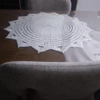 رومیزی  شیک وساده