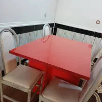 میز صندلی سالم و کاملا تمیز ونو