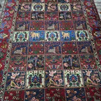 قالی دست‌باف قدیمی|فرش|اصفهان, سپاهان‌شهر|دیوار