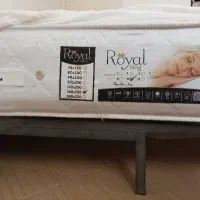 فروش تشک  دونفره و کفی تختخواب فلزی جک دار