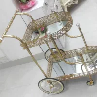 میزبار آبکاری طلا و رنگ ثابت