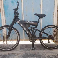 دوچرخه کارکرده|دوچرخه، اسکیت، اسکوتر|کاکی, |دیوار