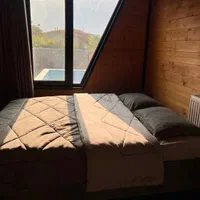 ویلا چوبی استخر روباز|اجارهٔ کوتاهمدت ویلا و باغ|تنکابن, |دیوار