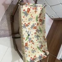گهواره چوبی سیار|اسباب و اثاث بچه|قزوین, |دیوار