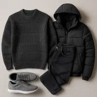 پلیور بافت مردانه