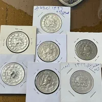 سکه نقره دوقران محمدعلی و دوهزاردینار مظفرالدین|کلکسیون سکه، تمبر، اسکناس|کرمانشاه, |دیوار