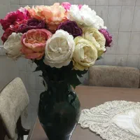 گل و گلدان به همراه پایه|گل مصنوعی|تهران, ابوذر|دیوار