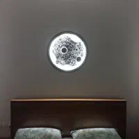 تایلو و آیینه ماه|تابلو، نقاشی، عکس|سمنان, |دیوار