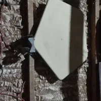 انتن|تلویزیون و پروژکتور|رشت, پاره بیجار|دیوار