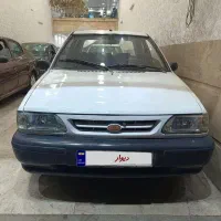 پراید سفیدمدل 86 در حد