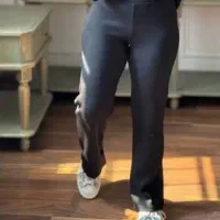 شلوار تسلا راستا سایز بندی مشکی