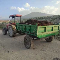 حمل انواع نخاله با تراکتور