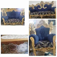 مبل و ۴ گل میز