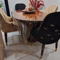 میزناهارخوری۶نفره چوبی تمیز