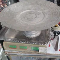 سینی مسی قدیمی آنتیک عتیقه شب چله|کلکسیون اشیاء عتیقه|مشهد, شهید بهشتی|دیوار