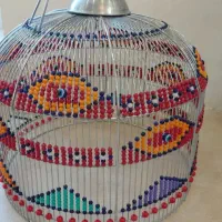 جوجه دهن باز سهره خاکی قناری پرنده
