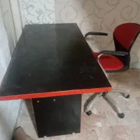 میز تحریر و صندلی جک دار ست