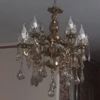 لوستر برنز ۴شاخه و۸شعله