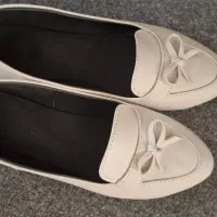 کفش راحتی کرمی رنگ