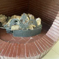 مشعل شومینه چدنی ترموکوبل دار نو نو