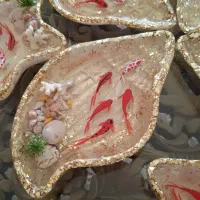 حوض صدفی ماهی سه بعدی یا ماهی رزینی