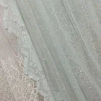 پرده سفید با پشت پرده و والان