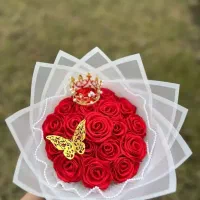 سفارش انواع گل روبانی|گل مصنوعی|یاسوج, |دیوار