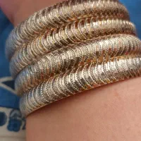 چهار عدد النگو نقره