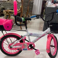 دوچرخه دخترانه سایز ۱۶ کاملا سالم|دوچرخه، اسکیت، اسکوتر|قزوین, |دیوار