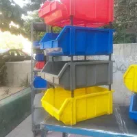 شابلون پالت کوچک و بزرک پلاستیکی قفسهسیستم|ظروف نگهدارنده، پلاستیکی، یکبارمصرف|تهران, اسکندری|دیوار