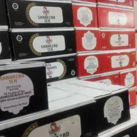 چای شهرزاد .تی بگ.دبش ایرانی عطری چای قوطی  میعاد