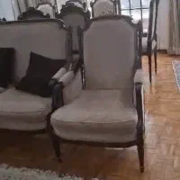 مبلمان استیل ۷ نفره|مبلمان خانگی و میز عسلی|نطنز, |دیوار