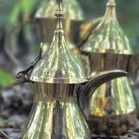 دله برنجی و قهوه جوش برنجی دله عربی دله قهوه|قوری، کتری، قهوه‌ساز دستی|تهران, بازار|دیوار