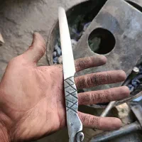 سوهان سه گوش عتیقه|کلکسیون اشیاء عتیقه|ایلام, |دیوار