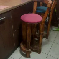 دوعدد صندلی اپن چوب راش محکم