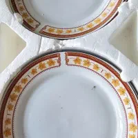 شیرینی خوری دوطبقه چینی خارجی، بشقاب میوه خوری|ظروف سرو و پذیرایی|همدان, |دیوار