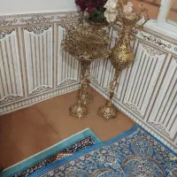 برنز میوه خوری و گلدان|صنایع دستی و سایر لوازم تزئینی|میانه, |دیوار