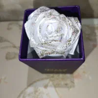 گل رز / روبان ساتن/ تنوع رنگی/ باکس/ بوکت تک شاخه|گل مصنوعی|قدس, هفت جوی|دیوار