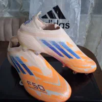کتونی استوک f50 سفید نارنجی