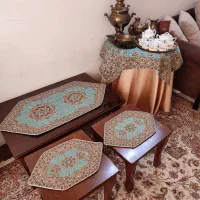 رو میزی ۴ تیکه ترمه