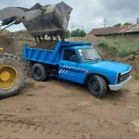 حمل خاک و نخاله با نیسان کمپرسی