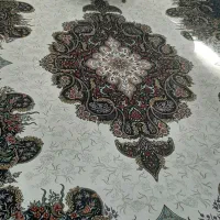 فرش ۹ متری ۱۲۰۰شانه ۳۶۰۰تراکم و پشتی هم مدل فرش