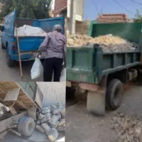 حمل نخاله و مصالح سرتاسرقم خاور و نیسان