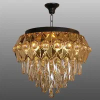 لوستر آشپزخانه استیل ۴۵ سانت