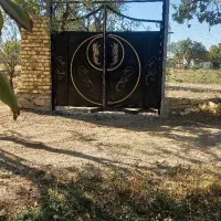 باغ 2000 متری فنس کشی شده در غرق آباد ساوه