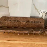 کافی بار چوبی