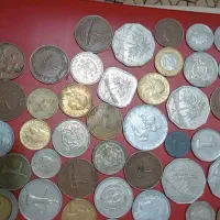 سکه های خارجی 94عدد طبق تصویر|کلکسیون سکه، تمبر، اسکناس|تبریز, |دیوار