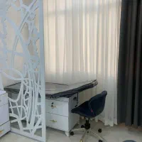 تخت مژه ، میز ناخن، صندلی کوپ در حد  نو